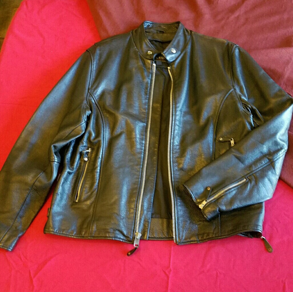 Vintage Wilsons Leather Motorcycle Jacket